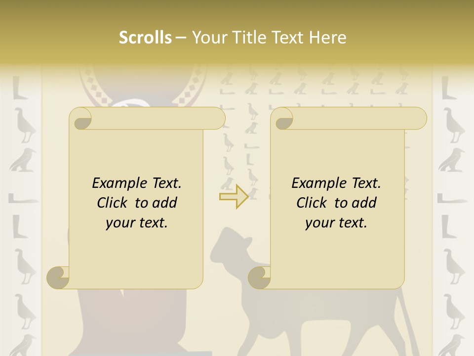 Sunset Vellum Stone PowerPoint Template