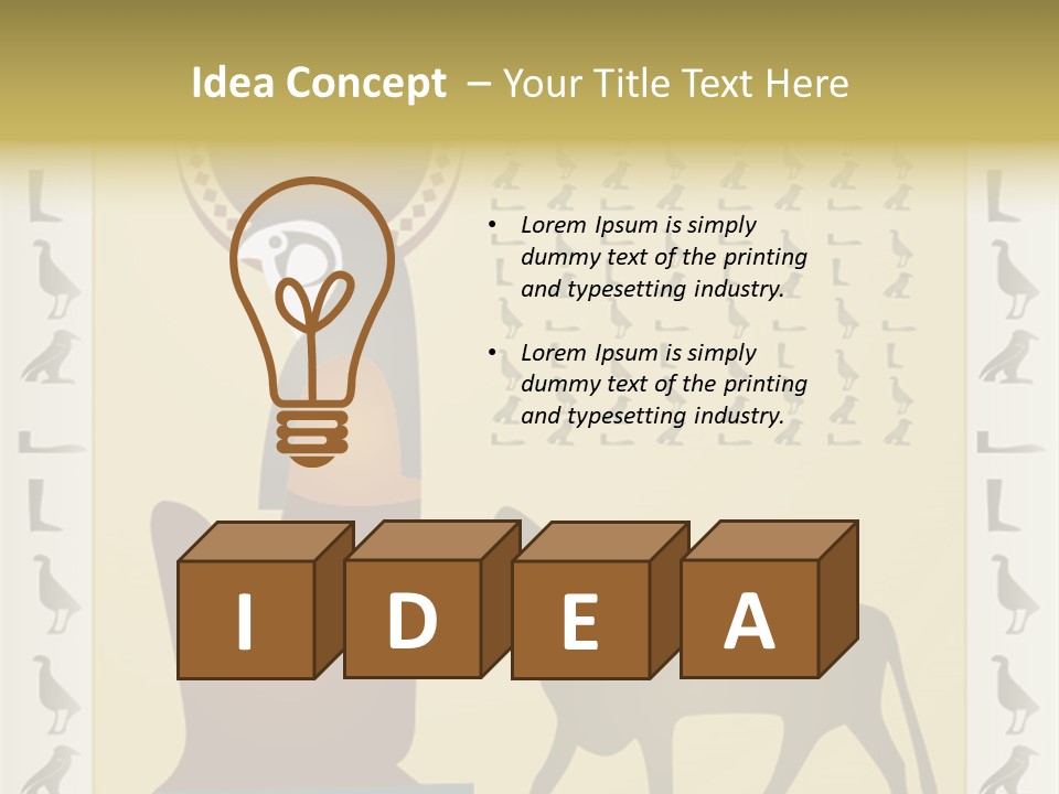 Sunset Vellum Stone PowerPoint Template