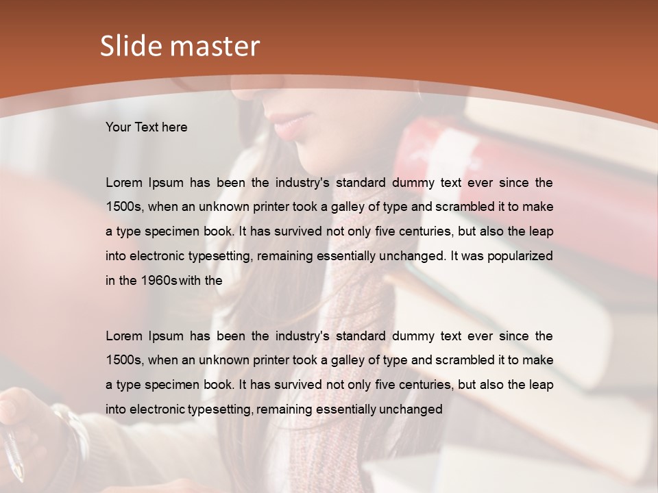 Indoors Education Study PowerPoint Template