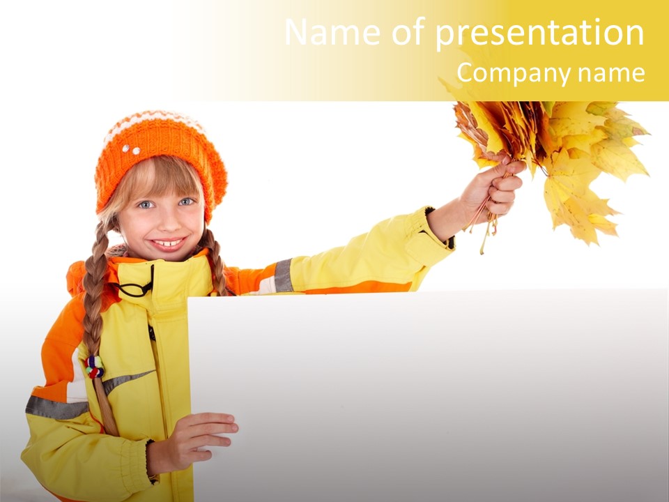 Season Little Teenager PowerPoint Template