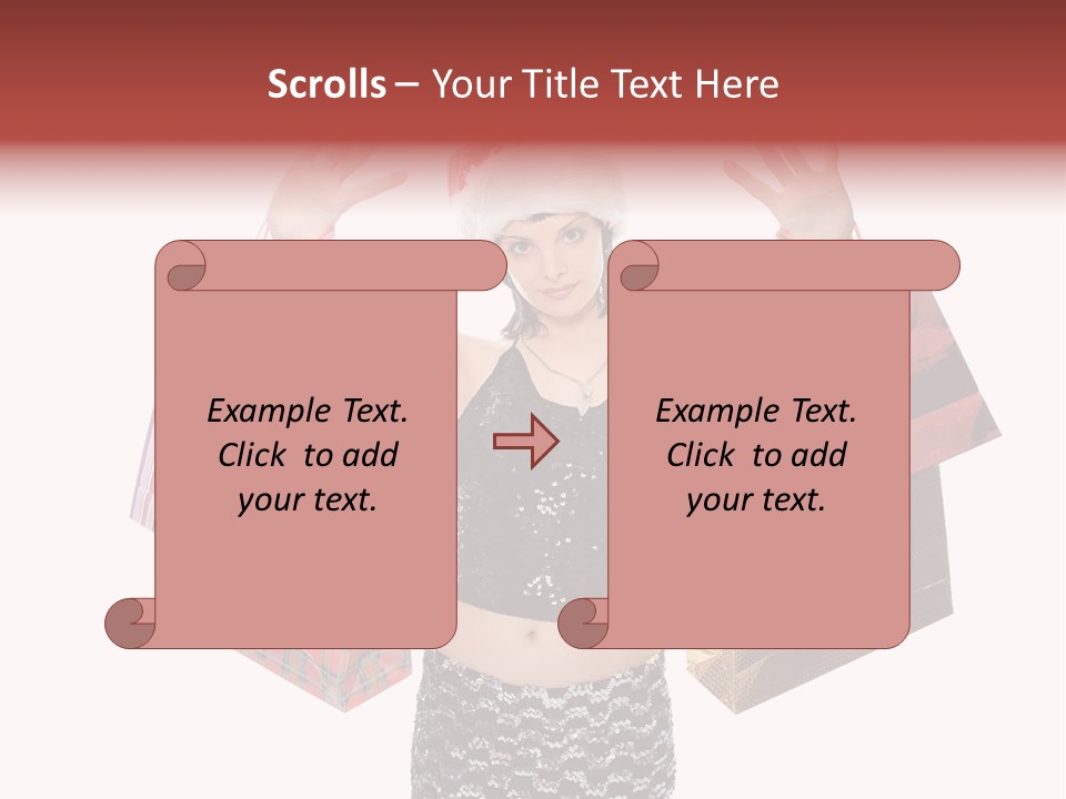 Holiday Baby New PowerPoint Template