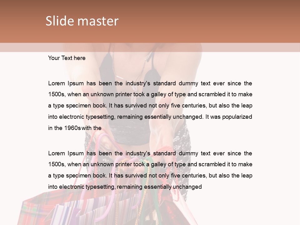 Pack Shopping Allure PowerPoint Template