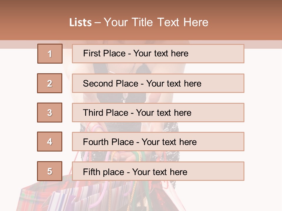 Pack Shopping Allure PowerPoint Template