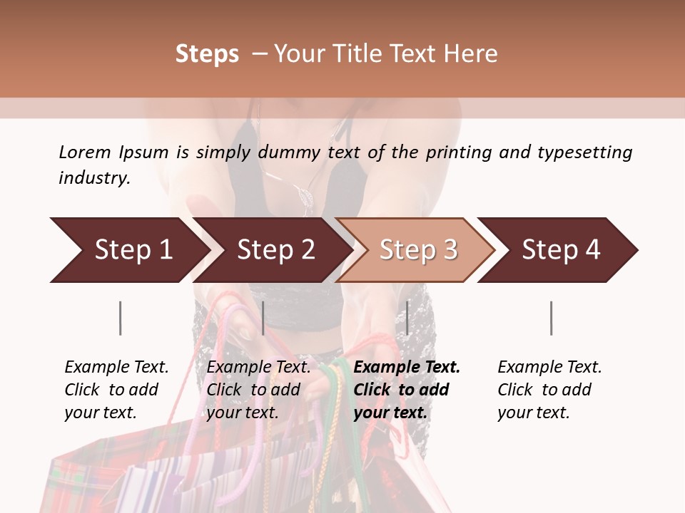 Pack Shopping Allure PowerPoint Template