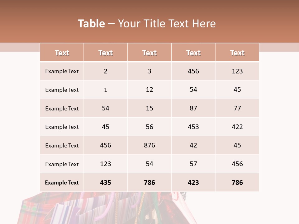 Pack Shopping Allure PowerPoint Template