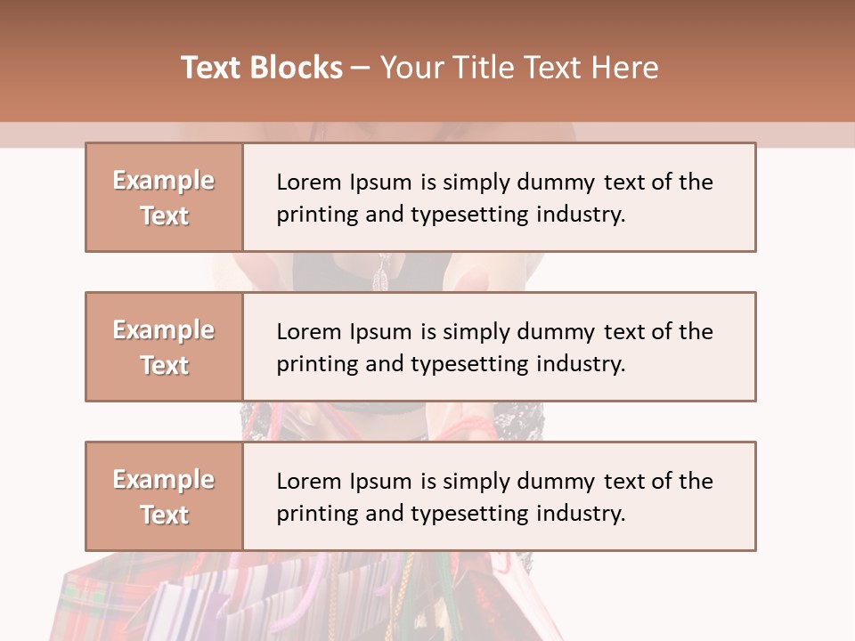Pack Shopping Allure PowerPoint Template