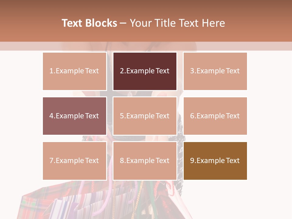 Pack Shopping Allure PowerPoint Template