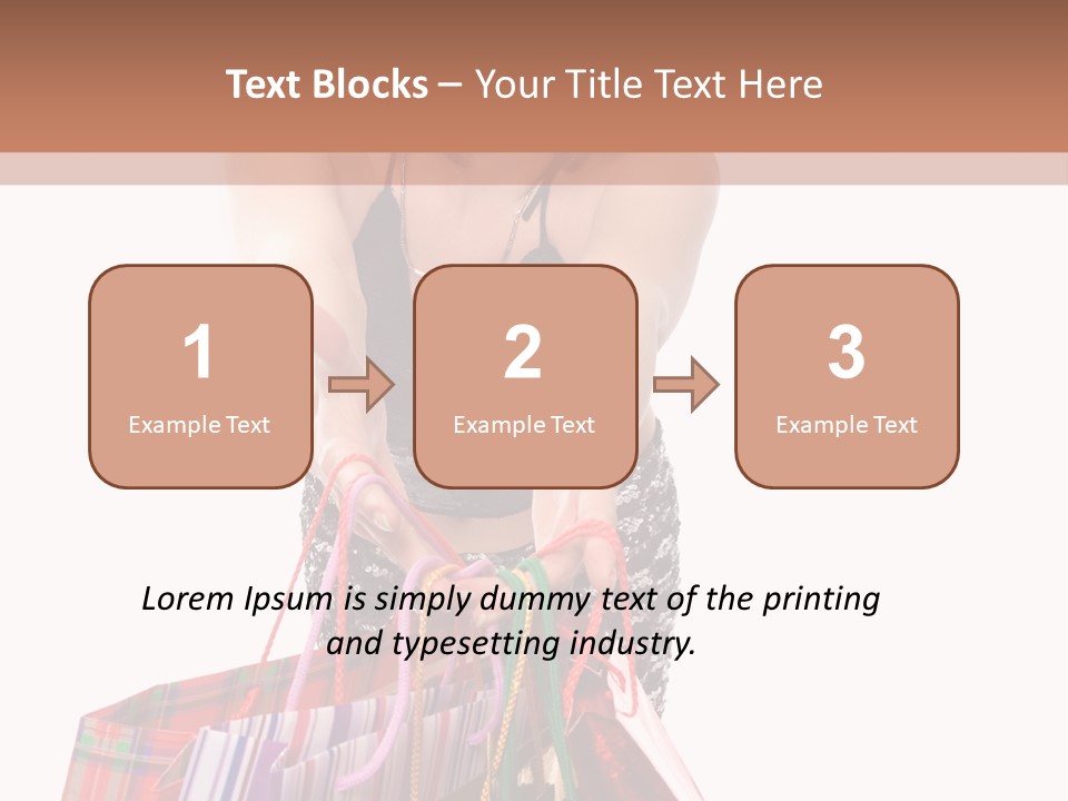 Pack Shopping Allure PowerPoint Template