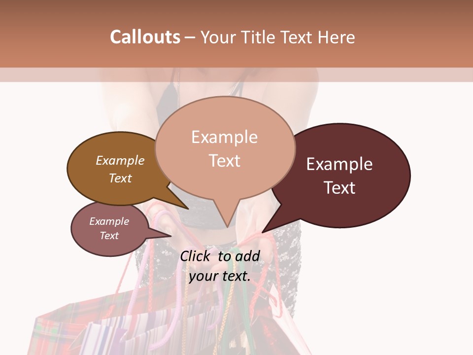 Pack Shopping Allure PowerPoint Template