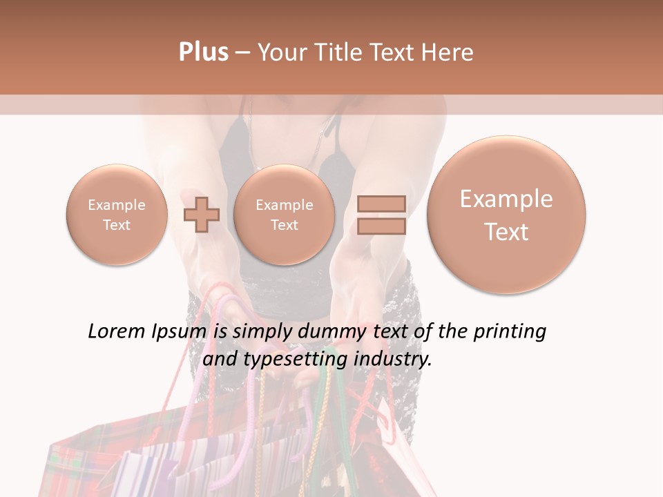 Pack Shopping Allure PowerPoint Template