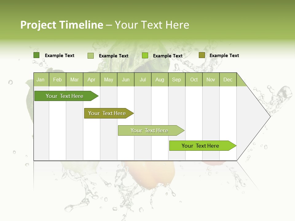 Fresh Water Capsicum PowerPoint Template