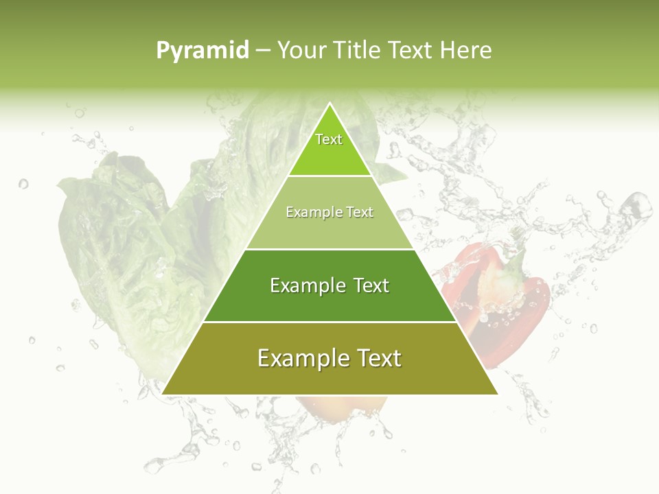 Fresh Water Capsicum PowerPoint Template