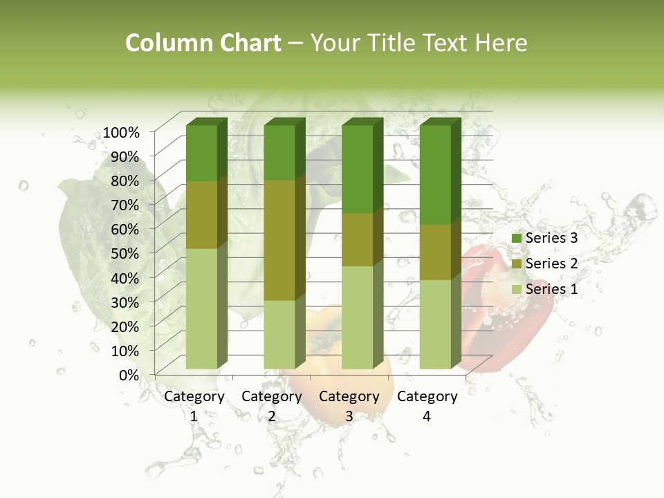 Fresh Water Capsicum PowerPoint Template