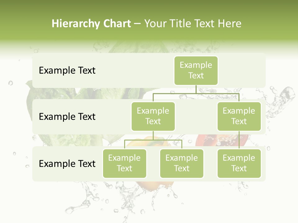 Fresh Water Capsicum PowerPoint Template