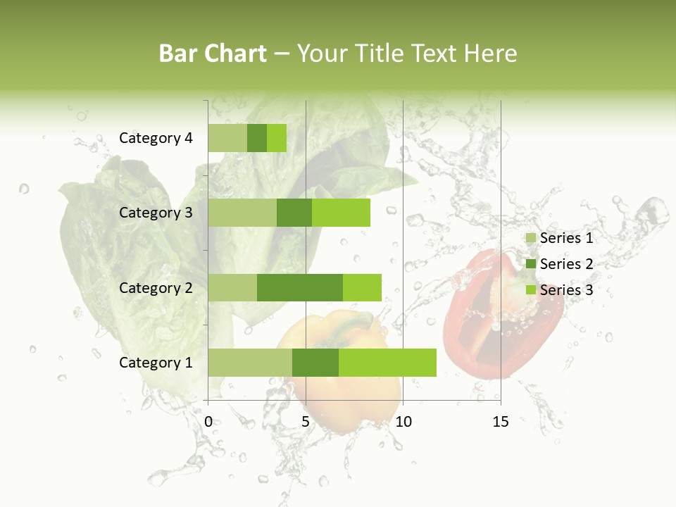 Fresh Water Capsicum PowerPoint Template