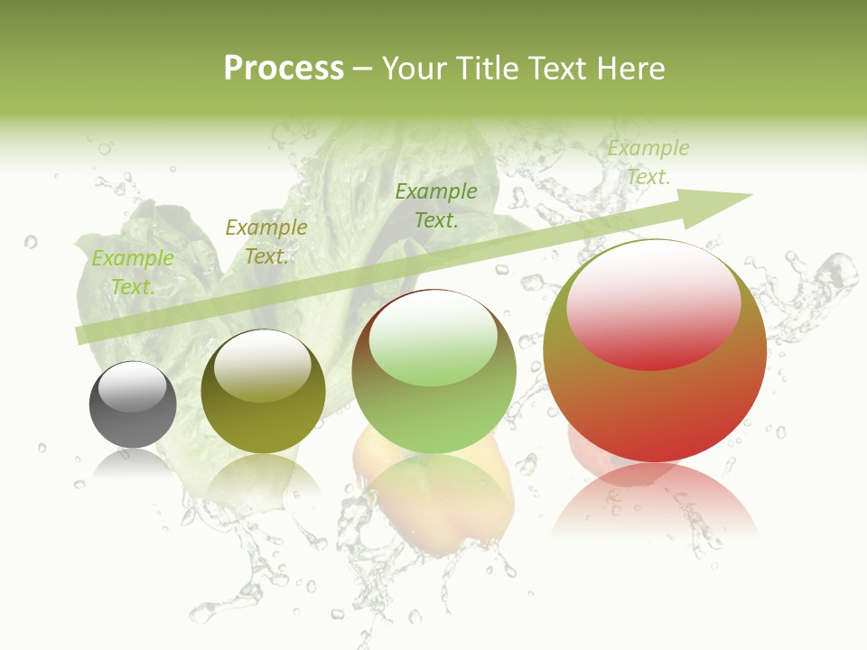 Fresh Water Capsicum PowerPoint Template