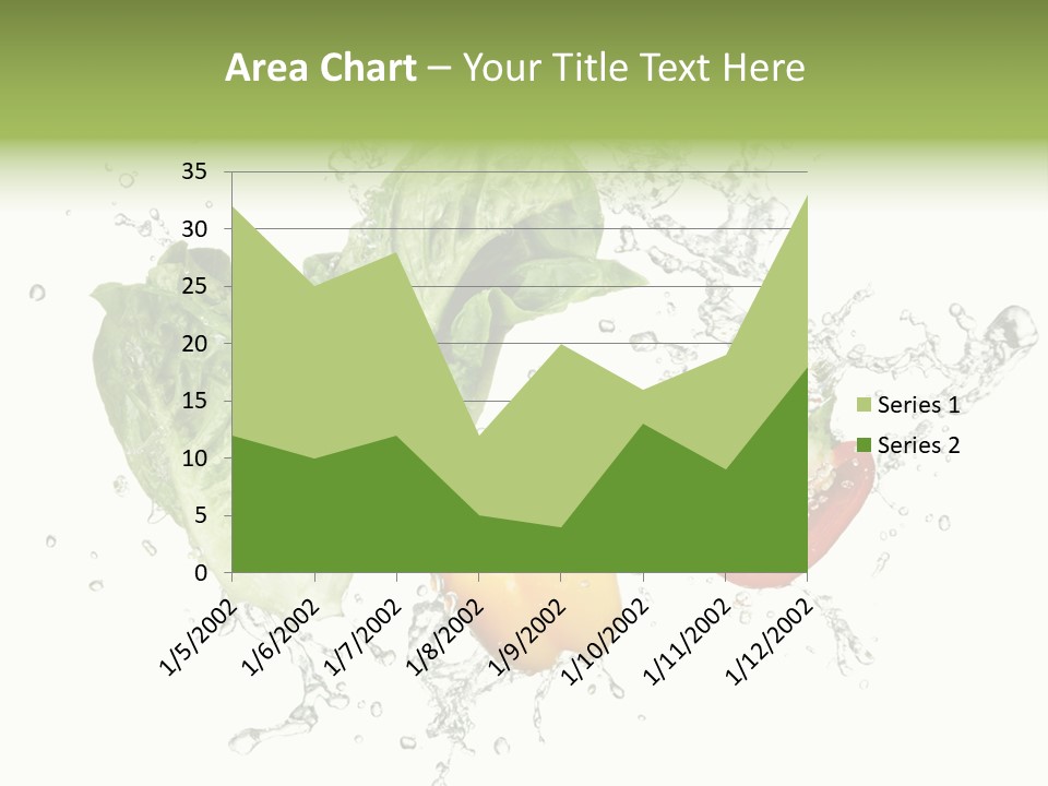 Fresh Water Capsicum PowerPoint Template