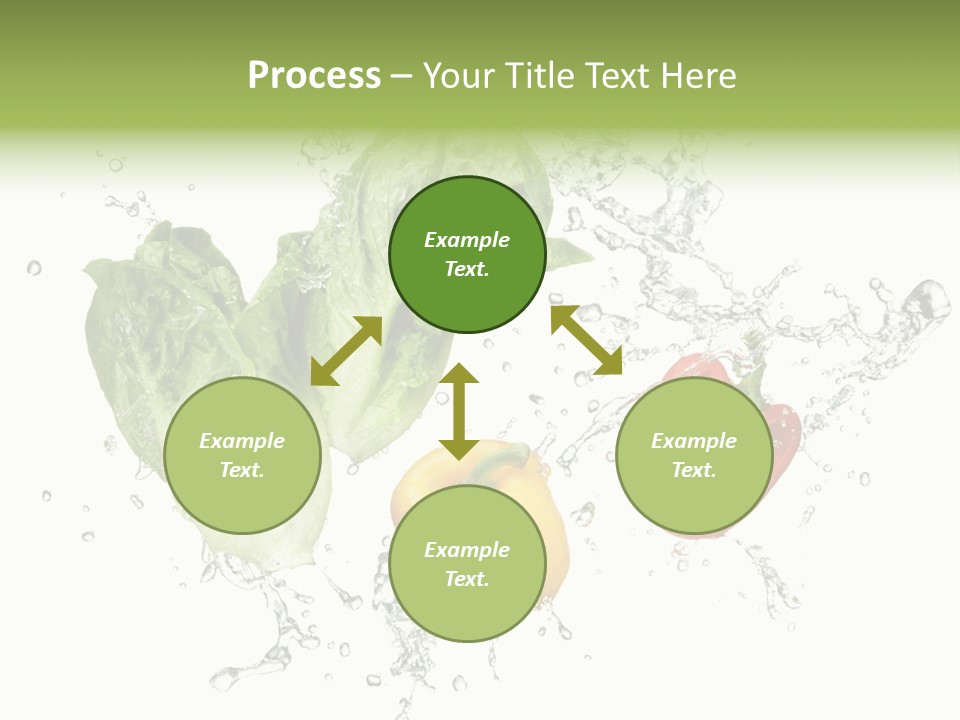 Fresh Water Capsicum PowerPoint Template
