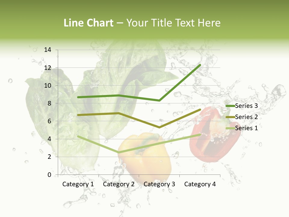 Fresh Water Capsicum PowerPoint Template