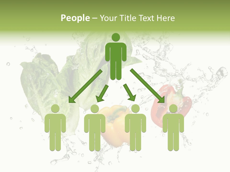 Fresh Water Capsicum PowerPoint Template