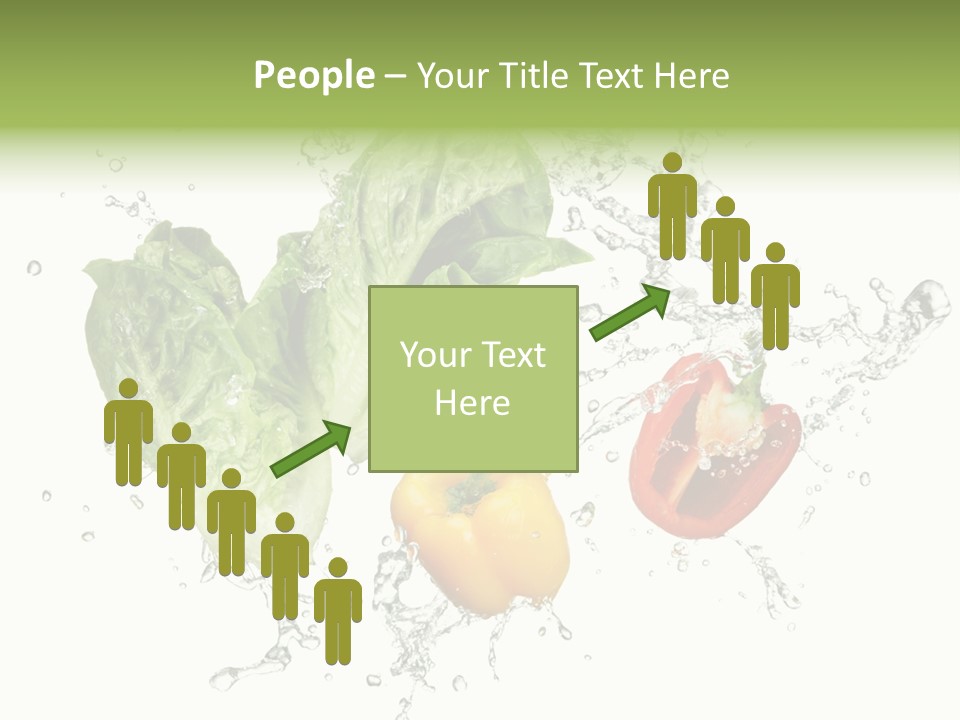 Fresh Water Capsicum PowerPoint Template