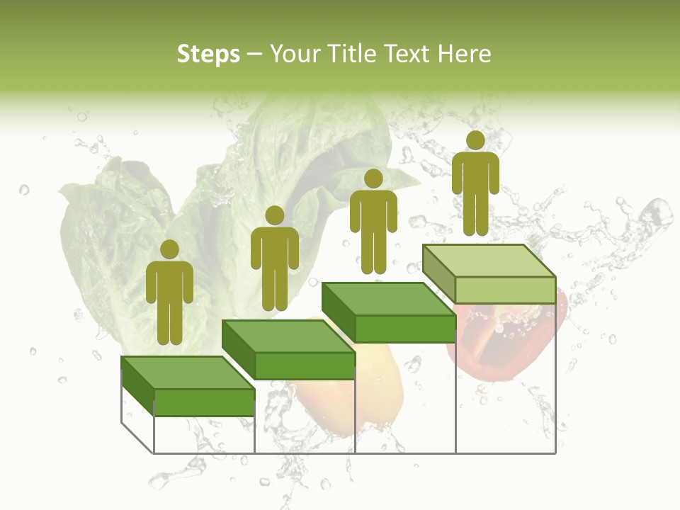 Fresh Water Capsicum PowerPoint Template