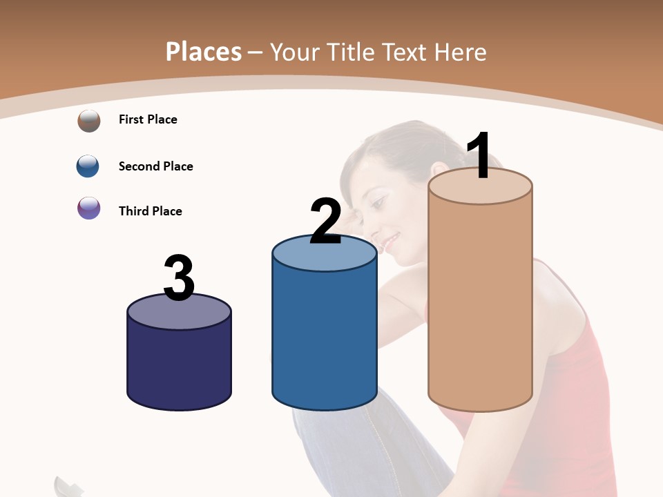 Girl Entertainment Learning PowerPoint Template