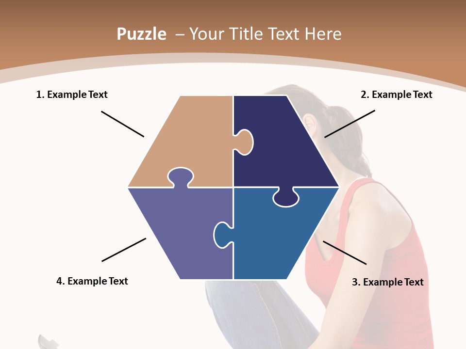 Girl Entertainment Learning PowerPoint Template