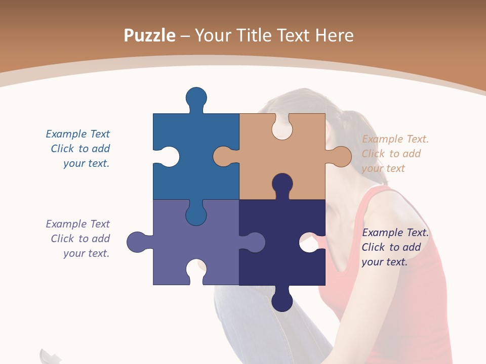 Girl Entertainment Learning PowerPoint Template