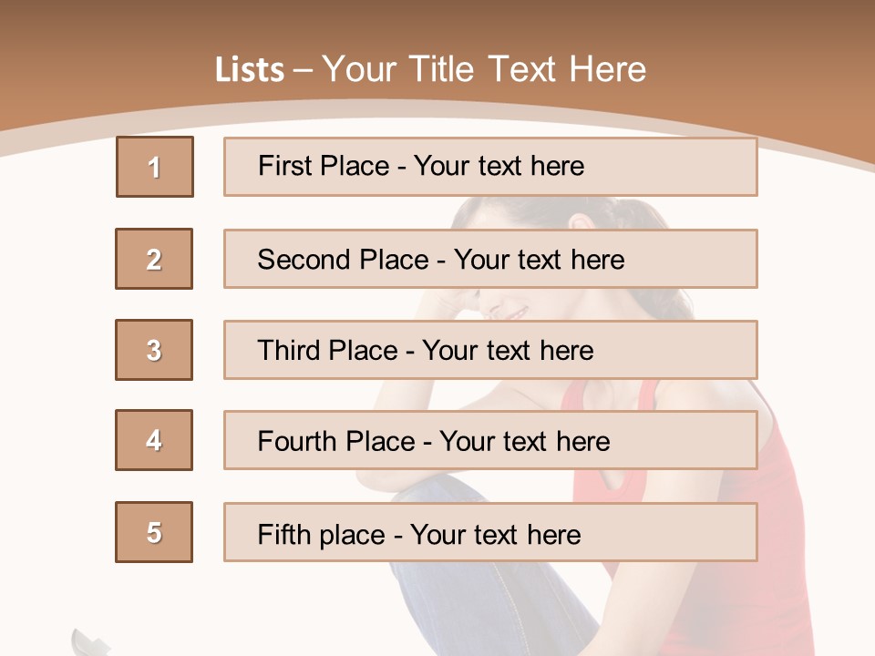 Girl Entertainment Learning PowerPoint Template