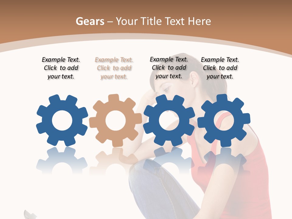 Girl Entertainment Learning PowerPoint Template