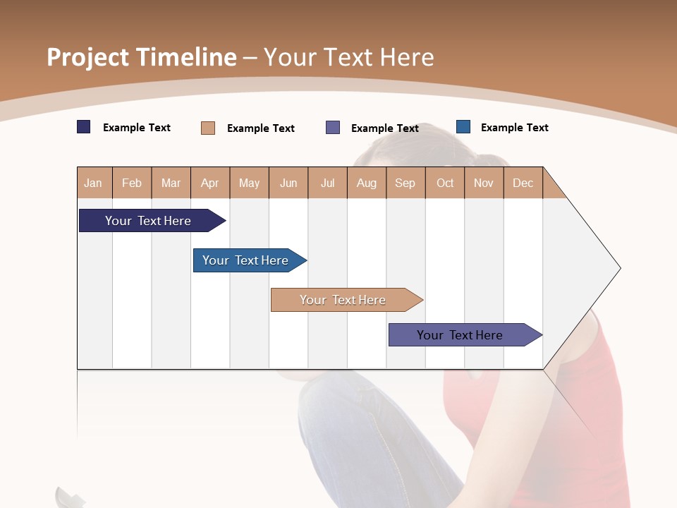 Girl Entertainment Learning PowerPoint Template