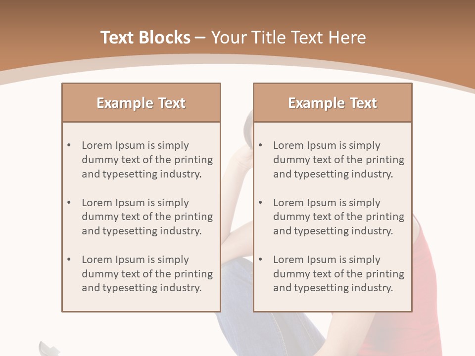 Girl Entertainment Learning PowerPoint Template