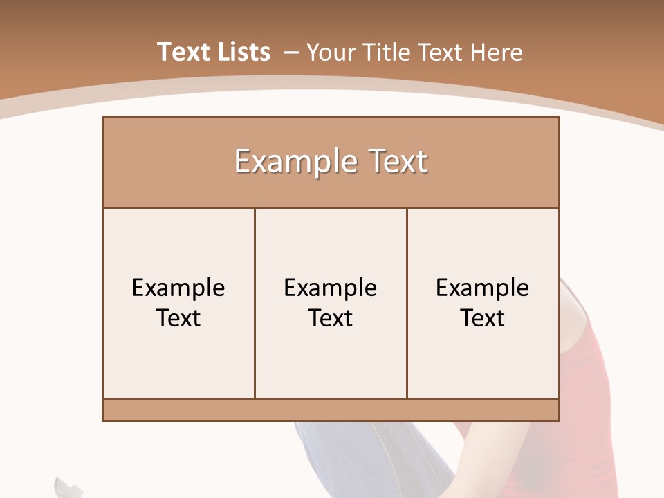 Girl Entertainment Learning PowerPoint Template