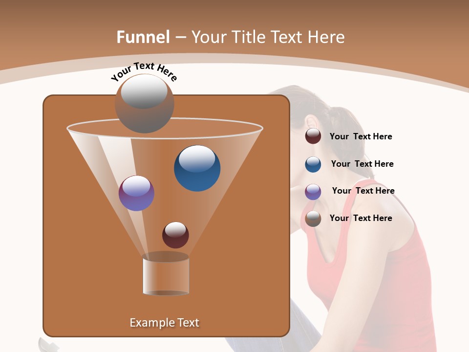 Girl Entertainment Learning PowerPoint Template