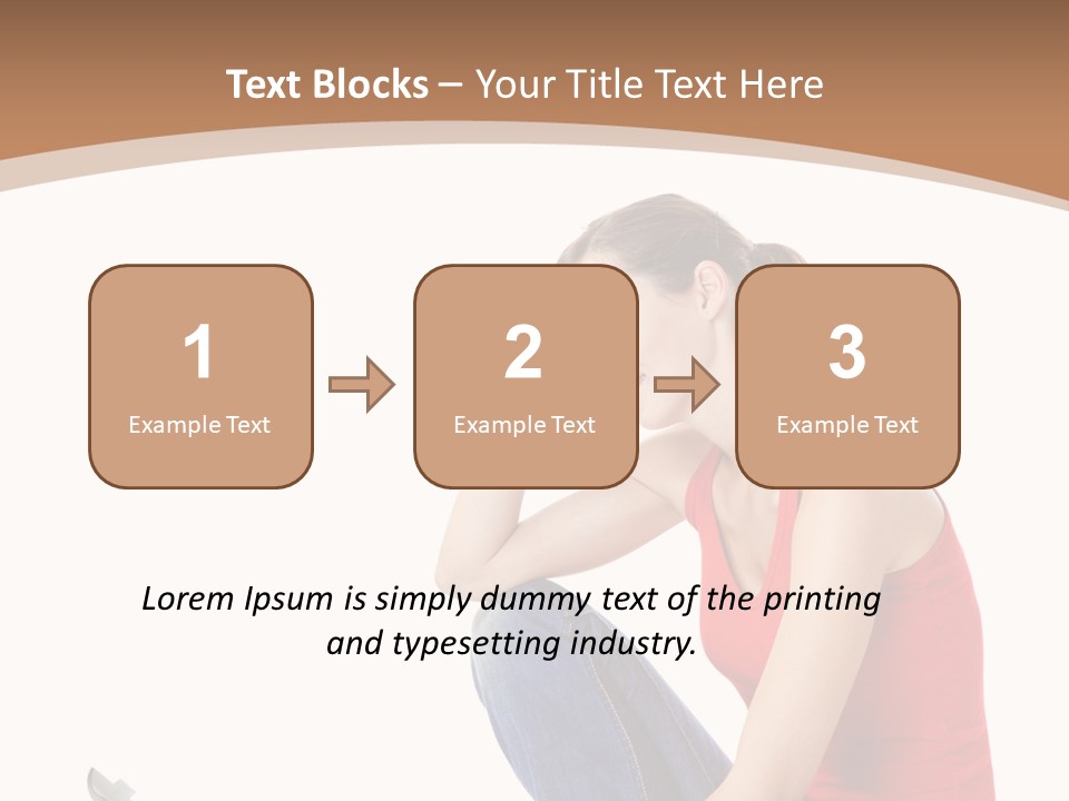 Girl Entertainment Learning PowerPoint Template