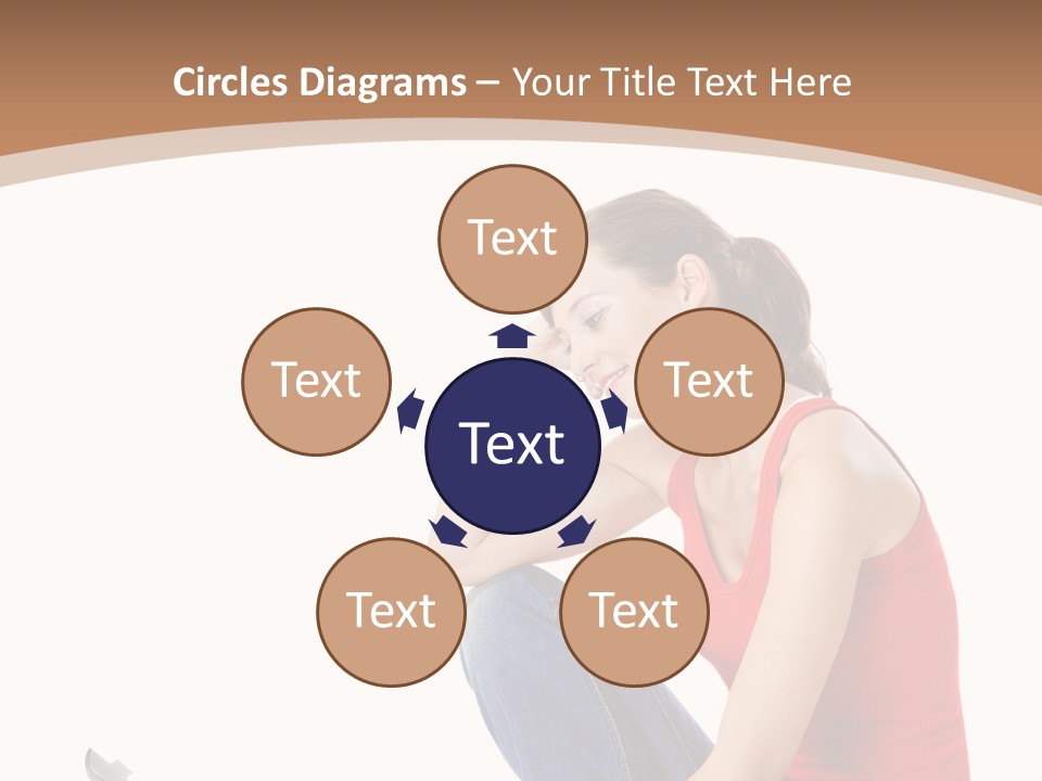 Girl Entertainment Learning PowerPoint Template