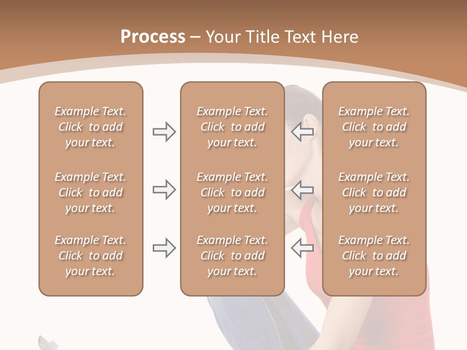 Girl Entertainment Learning PowerPoint Template