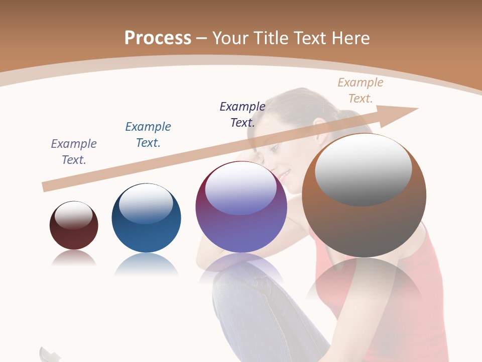 Girl Entertainment Learning PowerPoint Template