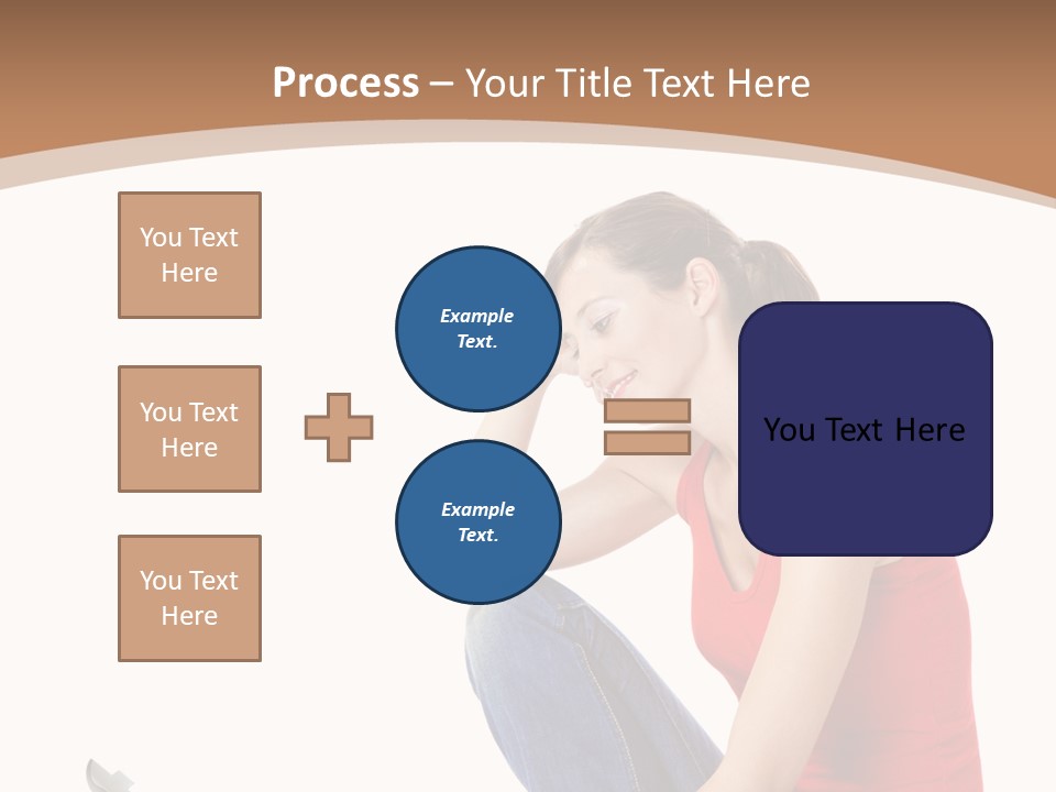 Girl Entertainment Learning PowerPoint Template