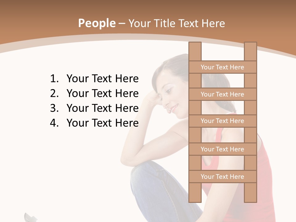 Girl Entertainment Learning PowerPoint Template