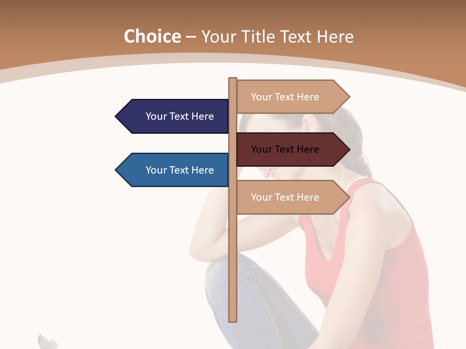 Girl Entertainment Learning PowerPoint Template