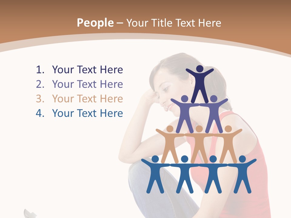 Girl Entertainment Learning PowerPoint Template