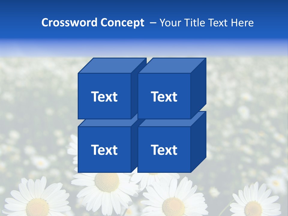 Field Floral Pasture PowerPoint Template