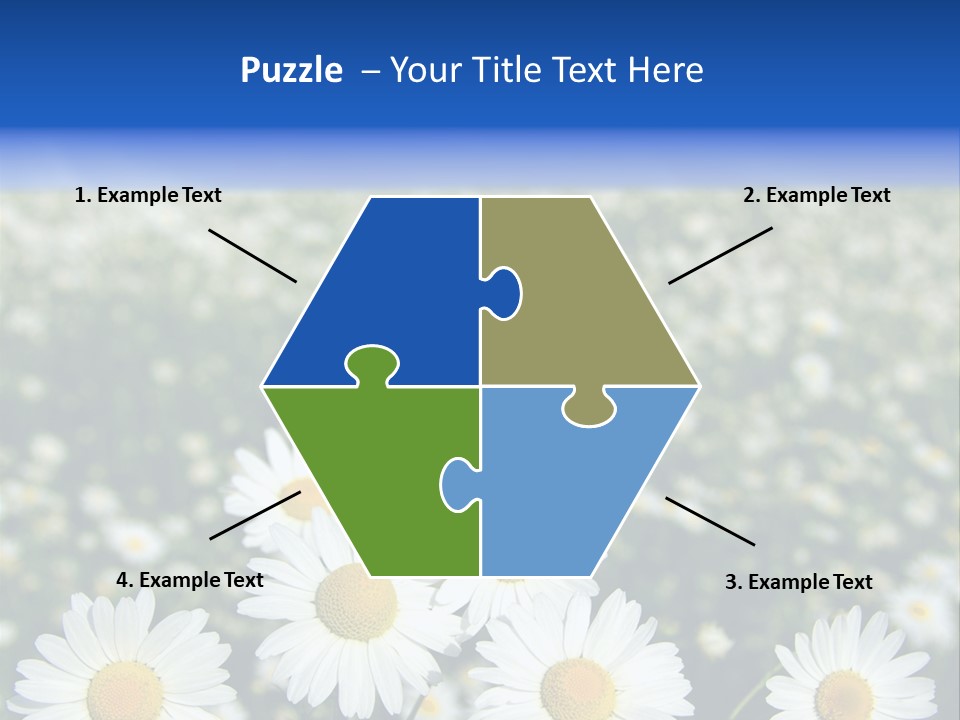 Field Floral Pasture PowerPoint Template