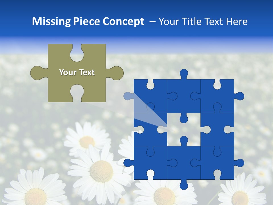 Field Floral Pasture PowerPoint Template