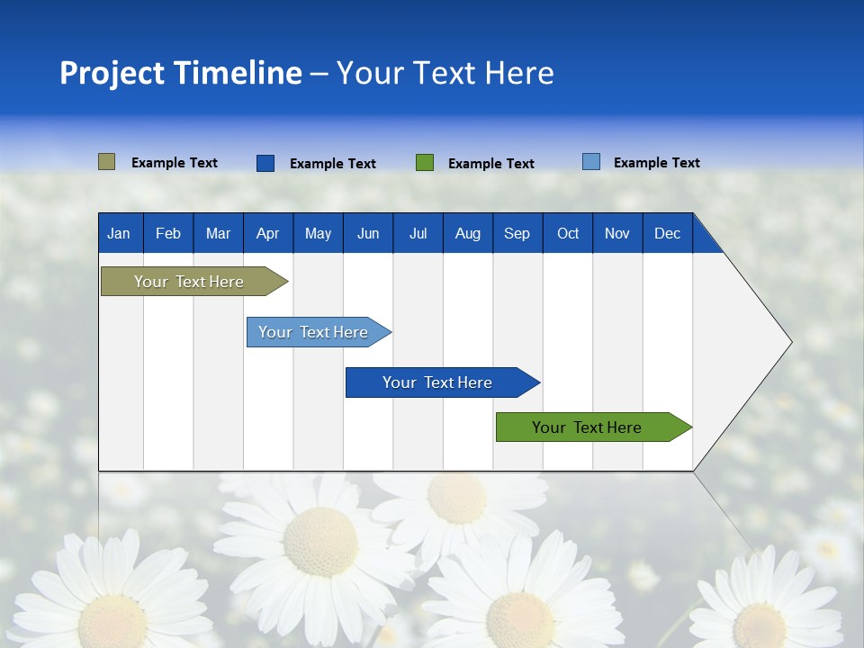 Field Floral Pasture PowerPoint Template