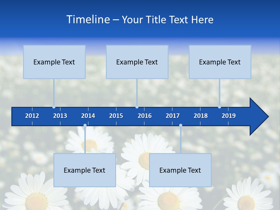 Field Floral Pasture PowerPoint Template