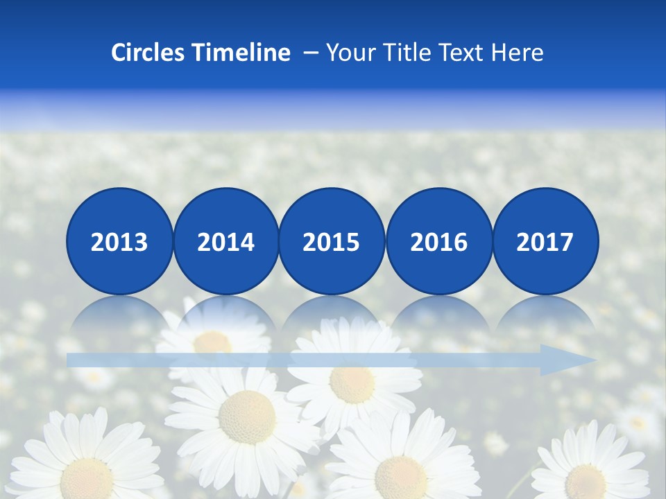 Field Floral Pasture PowerPoint Template