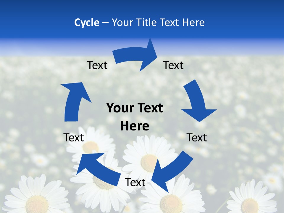 Field Floral Pasture PowerPoint Template